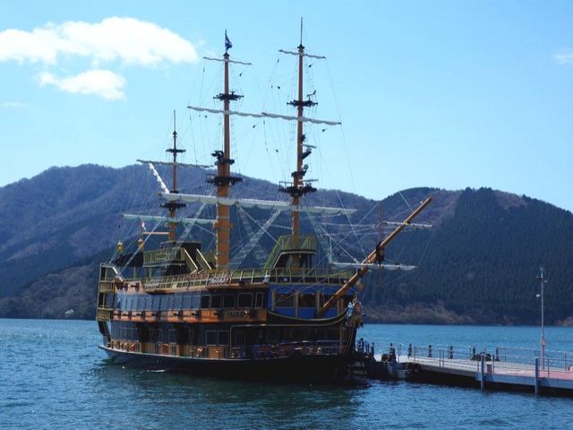 箱根駅伝のゴールで有名な「芦ノ湖」