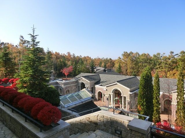 洋風な建物でまるでおとぎの国みたいです！