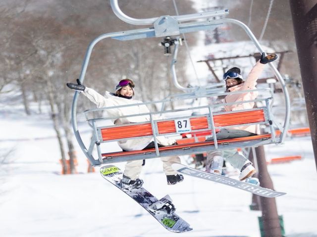 大人気、スキー場でのお仕事です！