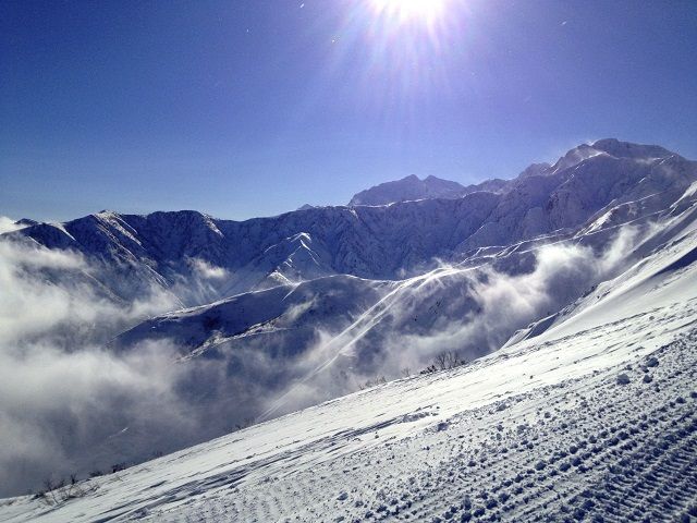 冬はスキー場として大人気！