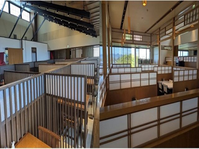 食事会場が2か所あります♪