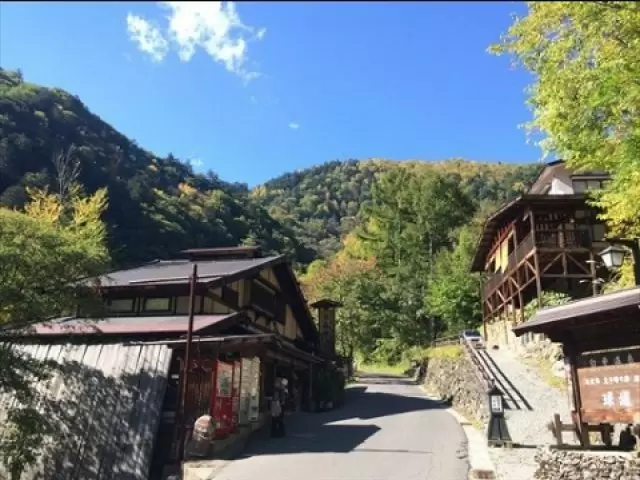 山岳温泉なので山好きな方は是非!!
日帰り入浴施設や売店、自販機等アリ♪