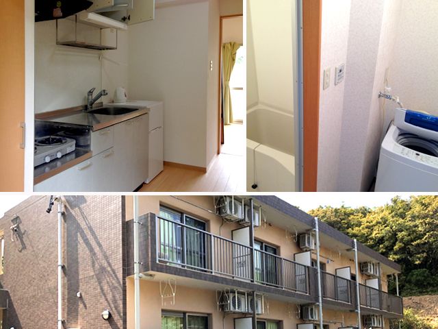 キッチンも広く、風呂トイレが別、洗濯機も備わって
Wifiも利用可能です！