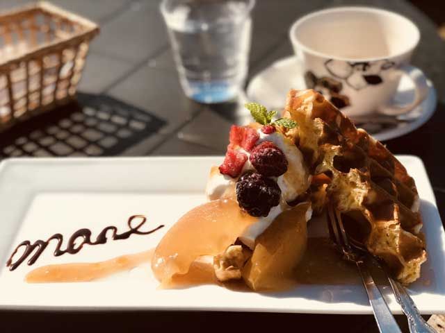 お洒落なカフェも有るよ♪