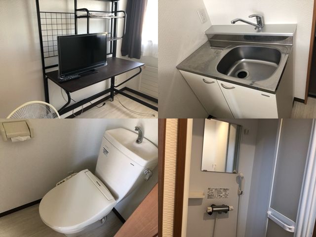 オートロック式の完全個室です！