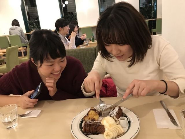 お洒落なカフェもあります♪