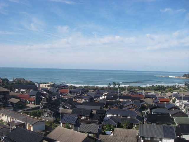 京丹後の町並みはのどかです♪