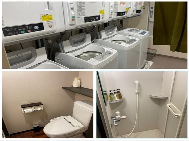 トイレ・シャワースペースは個室内・洗濯機は共同です！
駅近・生活便利・寮綺麗の3拍子♪