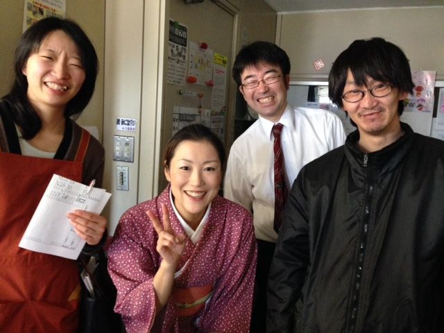 接客の方だけでなく、社員みなさんが仲良くしております。