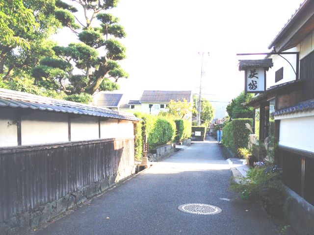 木造建築が並ぶ、萩城下町。ココは是非見てほしい。