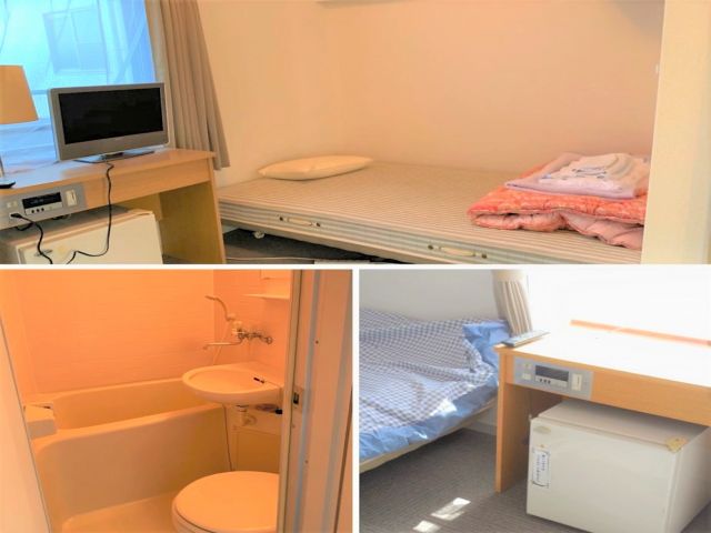 寮内観になります。風呂トイレ付きで綺麗と好評です！