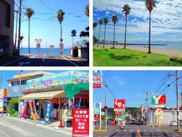 海まで徒歩圏内♪
寮の周りにはコンビニ、スーパー、飲食店等あるので生活面も安心♪