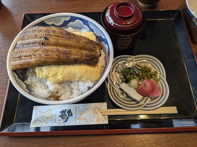 ご褒美にうな丼いかがですか～♪