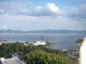 雄大な琵琶湖の景観が素敵な職場です。