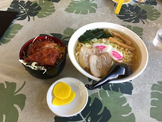 福島のうまいもの◎喜多方ラーメンとソースかつ丼