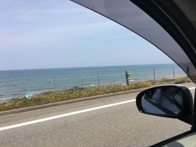 海岸沿いのドライブ♪