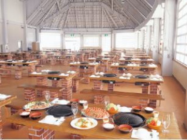 広々としたＢＢＱ会場！！様々なお仕事があります！！