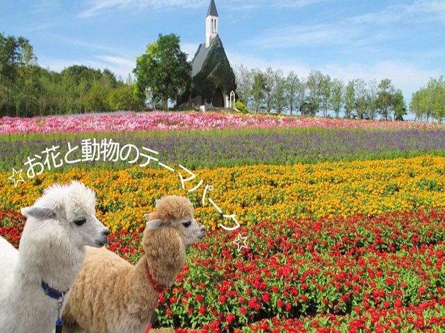お花と動物のテーマパーク☆