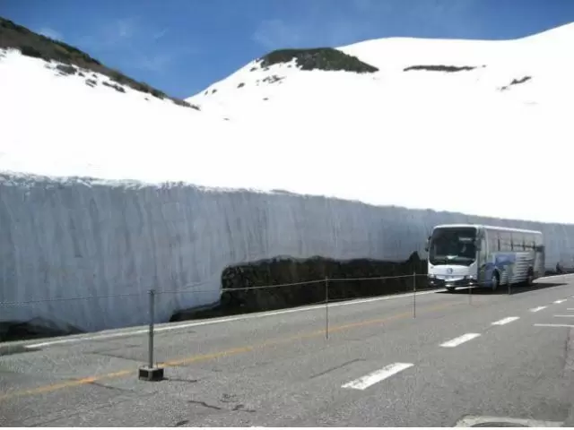 雪の大谷♪なんと6月下旬頃まで見れるんです！