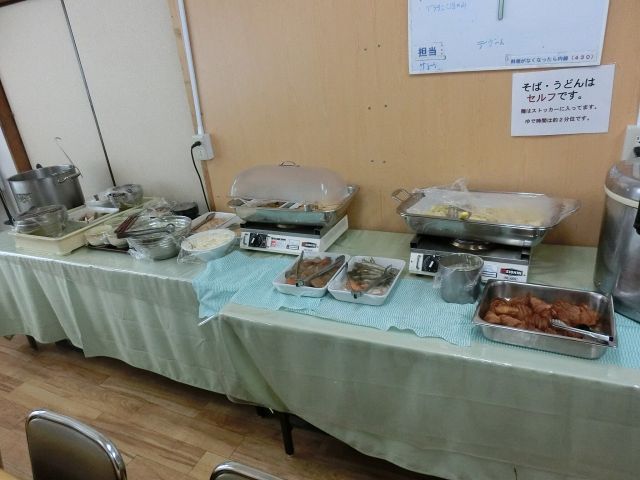 こちらは従業員の方の賄いになります