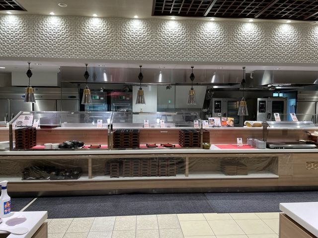 レストラン会場はこんな感じです