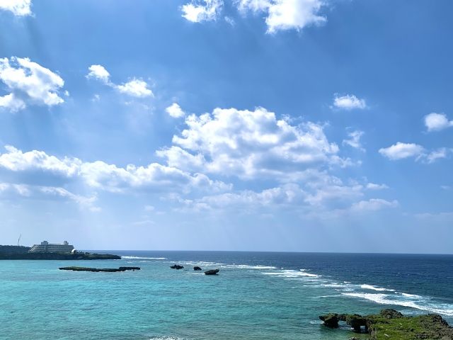 本島内なので、休日はた～くさん観光地にまわり放題ですよ♪
