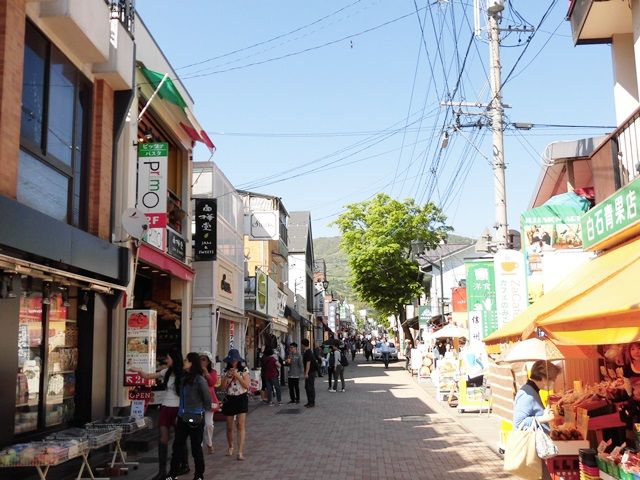 休みの日は、ゆっくりショッピングもできちゃいます！