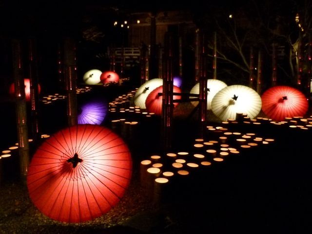 山鹿市は、九州を代表する湯の町。夏の「灯篭祭り」が特に有名です。