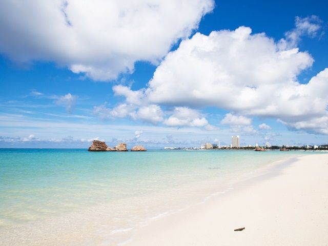 すぐそこにこんなきれいなビーチがあります！眺めるだけで癒される…♪