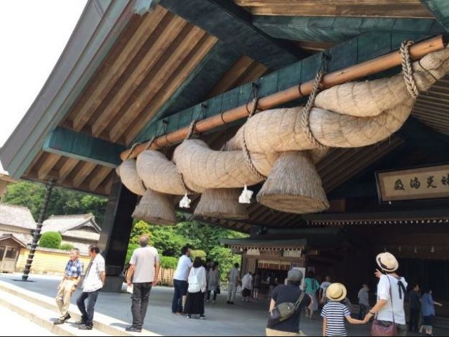 休日は出雲大社に行ってみませんか？良縁がありますように☆