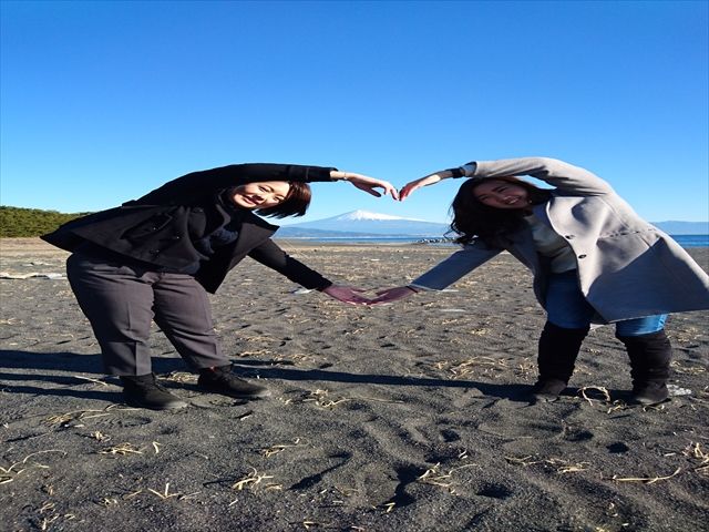 天気よければ富士山も見えるかも～
