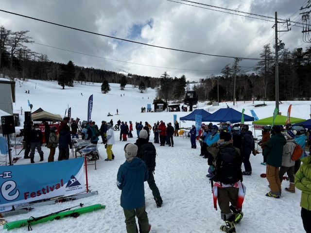 イベントも行っている賑やかなスキー場です♪