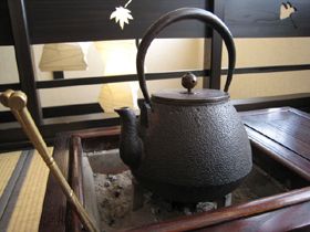 名物の囲炉裏料理！！