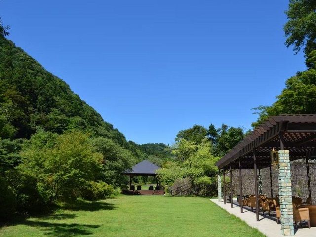 自然に囲まれたエリア