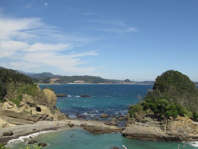 なんといっても、海が目の前！開放感のあるエリアです～～