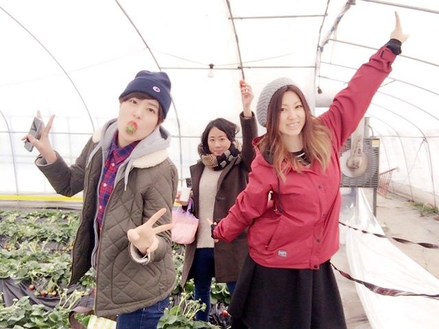 ☆嬉し楽しいいちご狩り☆