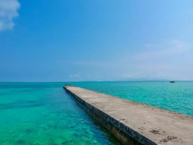 国の登録有形文化財に登録された伊古桟橋は絶景です★