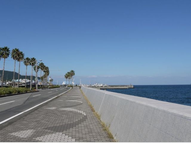 お休みの日は海に行こう！