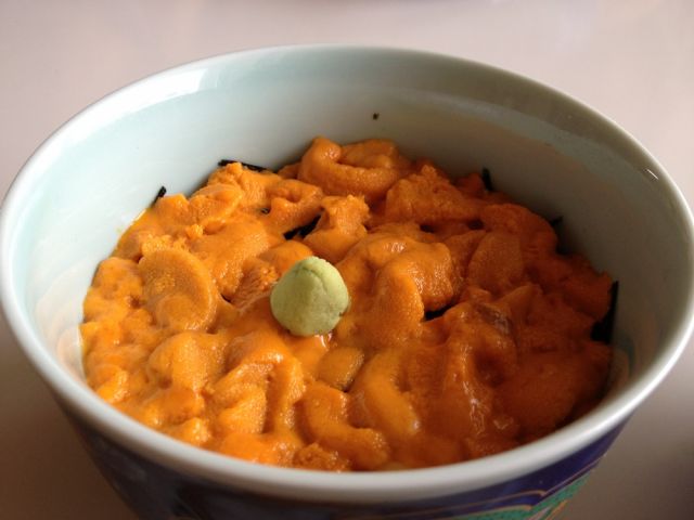 名産品のウニは本州で食べるものと別格！