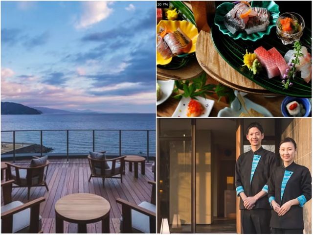 大航海時代の船旅をモチーフにしている施設です。海を一望できます♪