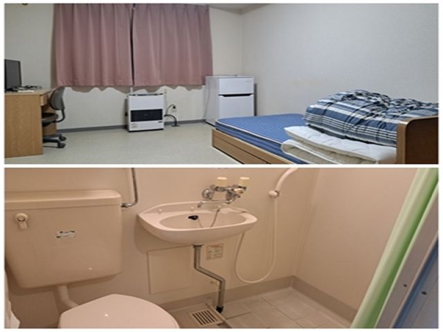 完全個室で快適に生活出来ます！