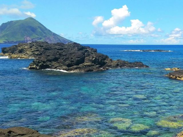 綺麗な海の八丈島！