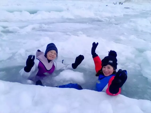 この時期にしか見れない流氷は必見！！