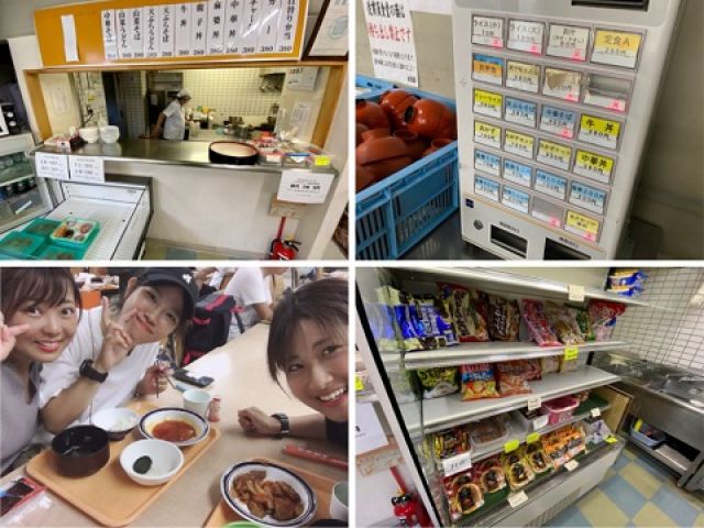 美味しいと評判の食堂♪弁当やお菓子などを買う事もできます!
Wi-Fiもここで利用可能♪