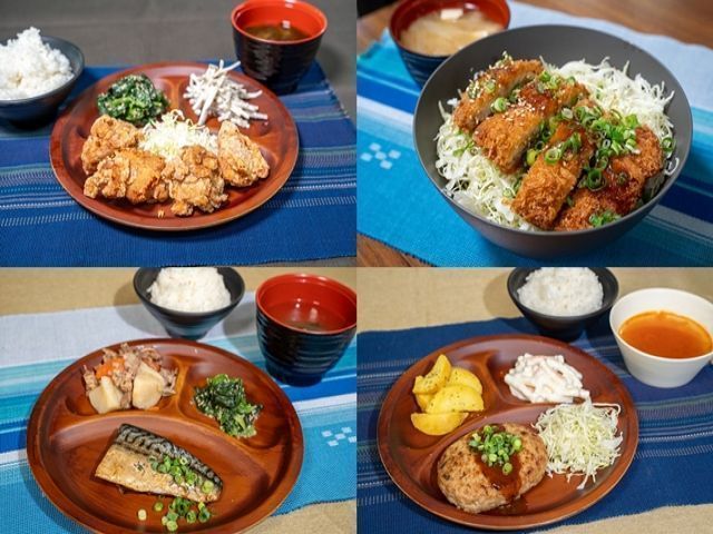 食事1食300円で美味しくてボリュームのあると評判です★