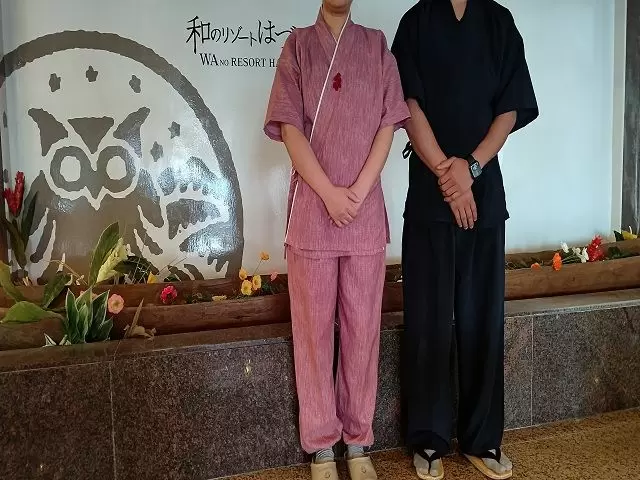 作務衣でのお仕事です！分からないことは、先輩社員さんが優しく教えてくださいます☆
