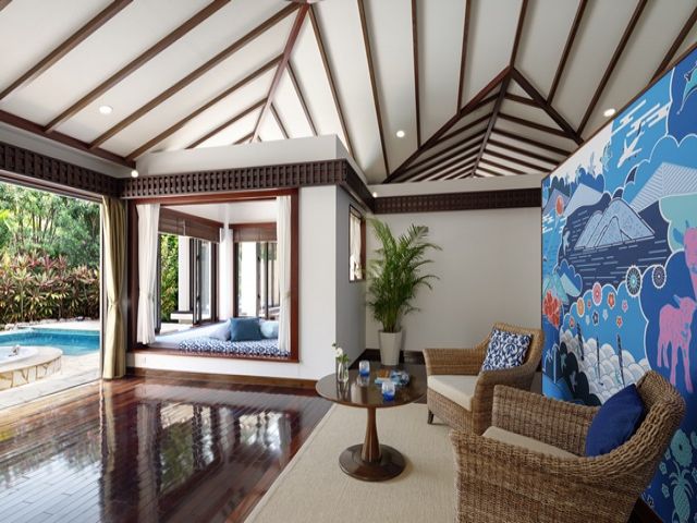 全てのお部屋がヴィラタイプのスイートルームタイプ♪
優雅な南国リゾートを味わえます！！