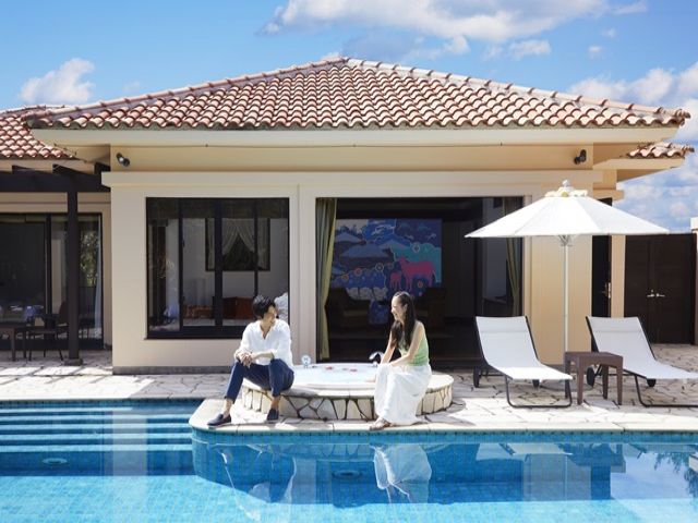 なんとお部屋によってはプール付きのお部屋があります！！
写真映え◎◎