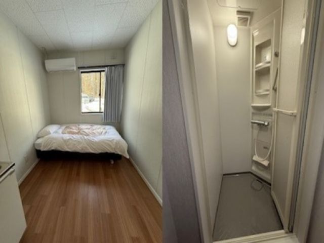 ◆きれいな新築寮
部屋内にテーブルや椅子もあります!!