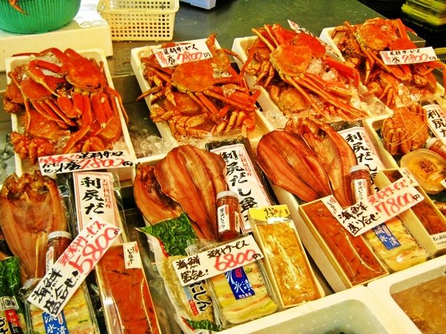 新鮮な魚介類☆